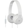 Jvc Cuffie JVC HA-SR185-W-E - bianco - con microfono pieghevoli [HA-SR185-W-E]