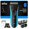 Braun Rasoio elettrico Braun Serie 3+ Nero/Blu
