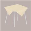 LUCGEL 25 Pz Tovaglia in Carta Airlaid Mono Starlet Avorio 100x100 cm