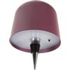 PRESENT TIME Lampada Led Cone Hat Viola Scuro