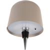 PRESENT TIME Lampada Led Cone Hat Grigio Caldo
