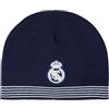Real Madrid Berretto Supporter Real - Collezione Ufficiale Calcio - Taglia Uomo