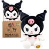 Joy Toy - Sanrio Kuromi peluche 24 cm in borsetta di cartone