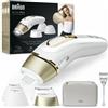Braun PL5356 Epilatore AC Luce pulsata Oro, Bianco