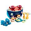 Lilliputiens - La mia prima Arca di Noè - Giocattolo educativo con animali in peluche - Stimola l'immaginazione e la motricità - Trasportabile con maniglia - Giocattolo educativo - Dai 18 mesi - 83089