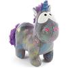NICI- Peluche Theodor & Friends Unicorno Star Bringer in Piedi 13cm Green, Colore Grigio, 13 cm, 48626