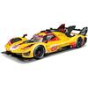 Burago BBURAGO Ferrari 499P 24H LMS Hypercar 2024#83 Scala 1:24, Replica Diecast AF Corse Le Mans, Portiere Apribili, Licenza Ferrari, Età 14+