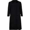 Prada Pre-Owned - Cappotto con collo in seta - Donna - viscosa/seta - 42 - Blu