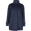 Loro Piana Pre-Owned - Cappotto con scollo a imbuto - Donna - cashmere - 40 - Blu