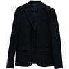 Alexander McQueen Pre-Owned - Blazer monopetto in lana vergine - Uomo - lana vergine - 46 - Blu