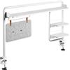 Logilink Mensola da scrivania (a morsetto) per scrivanie con larghezza minima 120 cm, con lavagna magnetica