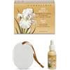 L'ERBOLARIO SB Srl IRIS BIANCO MEDAGLIONE CERAMICA PROFUMATO CASSETTI ARMADI
