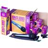 SUPERLUX ECO88S SET 6 MICROFONI DINAMICI PER VOCE CON INTERRUTTORE BORSETTA E CLAMP