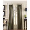 Curtainworks Tenda a Pannello Plissettata in Finta Seta, 76,2 x 304,8 cm, Bronzo
