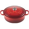 Le Creuset Tegame risotto Evolution in ghisa vetrificata, diameter 30 cm, Ciliegia, 21179300602430
