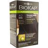 Biokap nutricolor delicato 4,00 castano naturale tinta tubo + flacone - BIOKAP - 935057467