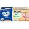 Mellin omogeneizzato maiale con verdure 2 pezzi x 80 g - MELLIN - 927463137