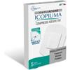 Icopiuma garza compressa adesiva in tessuto non tessuto 10x7,5 cm 5 pezzi - ICOPIUMA - 971755741