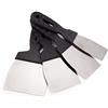 Mivos Set di 4 Spatole per Stucco in Acciaio Inox/Universale Spatola per Raschiare Vernice o Carta da Parati/Raschietti Per Pittura Da Parete con lame flessibili 40, 60, 80, 100 mm