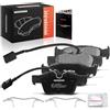 Frankberg Set di pastiglie dei freni incl. 4x Pastiglie dei Freni Posteriore Compatibile con Levante SUV M161 Ghibli III M157 Stelvio 949 Q.u.a.t.t.r.oporte VI Replace# 77367718, 77368283