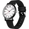 findtime Orologio da infermiere unisex impermeabile 5ATM per professionisti della medicina, studenti, donne e uomini ago luminoso facile da leggere, 24 ore con ago dei secondi
