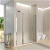 DEGHI Box doccia nicchia 160cm 40 giunto + 100 battente + 25 fisso opaco 190h - Nilo