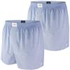 TOM TAILOR, Boxer da uomo, confezione da 2 pezzi, blu chiaro