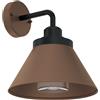 Applique E27 Corten Mattone IP54 per Esterni - Serie FOCUS