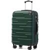 COOLIFE Valigia media 67cm,valigia da viaggio leggera 60L con lucchetto TSA