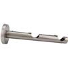 Barras de Cortina - Supporto per doppio bastone per tenda cilindrico, 20 + 20 mm, in acciaio inox
