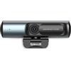 Redragon GW911 Webcam 4K per PC, Ultra HD Microfono Doppio Cancellazione del Rumore, Autofocus PDAF, Correzione Automatica Luce, Copertura per Privacy - Compatibile Zoom/Teams/Skype/Google Meet