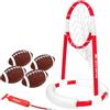 GoSports Splash Hoop 360 & Splash Pass Floating Pool Games - Scegli tra basket, calcio e lacrosse - Il set include cerchio, palline e pompa