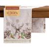 Maison d' Hermine Christmas Dew Runner da tavola in 100% cotone per feste cene festività cucina Ringraziamento / Natale (50cm x 150cm)