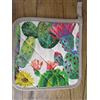 Pago Poco Coppia Presine Trapuntate Disegno CACTUS Con Gancetto Per Appendere ..100% Cotone... MADE IN ITALY!!!! (Coppia Presine)