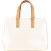 Louis Vuitton Pre-Owned - Borsa a mano Reade PM in pelle Vernis con monogramma 2006 - Donna - pelle - Taglia unica - Bianco