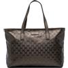 Gucci Pre-Owned - Borsa tote GG Imprime media 2016-2025 - Donna - tessuto/pelle di vitello - Taglia unica - Oro