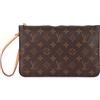 Louis Vuitton Pre-Owned - PouchMonogram Neverfull con monogramma 2018 - Donna - pelle/tela - Taglia unica - Marrone