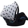 JYOKO Kids Cappuccio Compatibile con Maxi Cosi Cabriofix (Raccoon)