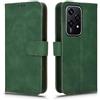 GOKEN Cover per Honor 200 Lite, Custodia Folio in Pelle Flip Wallet Libro Case con Portafoglio, Premium PU/TPU Magnetica Cover con Supporto di Stand/Carte Slot Verde