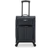 U.S. Traveler Anzio Softside Trolley Espandibile, Grigio scuro, 3-PIece Set (22/26/30), Anzio Softside Trolley Espandibile