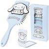 Hello Kitty Sanrio Spazzola Capelli e Specchio Set Accessori Capelli Bambina Donna, Kuromi Cinnamoroll Spazzola Piatta Districante Specchio Pieghevole (Cinnamoroll Pennello e Specchio)