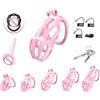 MKGMYGZ Chastity Cage Pene Jaulas De Pene En Bondage Chastity Cage Uomo Cintura Castità Per Uomo Penis Cage Gabbia Pene Cock Cage Sex Toy Gabbia Castità Per Uomo (A2P)