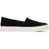 TOMS Kameron Slip on, Scarpe da Ginnastica Donna, Camoscio Nero, 38 EU