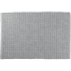 kela Tappetino da bagno antiscivolo 50 x 80 cm LEANA, tappeto da bagno grigio, lavabile, 100% cotone, tappetino da bagno effetto intrecciato, grigio roccia