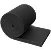 Pawfly Spugna per Filtro Acquario Media Pad per Filtri per Vasche da Pesca, Spugna Filtro Ovatta per Vasche Idroponiche, Schiuma Ovatta Nero per Il Filtraggio dell'Acqua, 182 cm L x 30 cm W