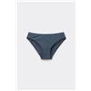 Tezenis Slip Donna In Cotone Organico Donna Grigio Scuro