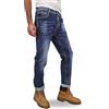 TONY BACKER - Jeans Uomo Regular Fit Elasticizzati, Pantaloni Denim Comodi in Vita, vestibilità Classica, Jeans Elasticizzati Uomo, Look Casual (IT, Numero, 54, Regular, Regular, Blu)