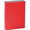 Quo Vadis 1281570Q Diario Scolastico EUROTEXTAGENDA Multilingua Anno 2025-2026 Colore Rosso Formato 12x17cm Giornaliera 12 Mesi Agosto-Luglio Carta Bianca Copertina Morbida effetto tessuto Galaxy