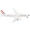 Herpa Modellino aereo Croatia Airlines Airbus A220-300, miniatura in scala 1:200, pezzo da collezione, modello di aereo senza base, metallo