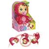 Lansay - MON BEBE CABRIOLES - Lina la Fragola - Bambola Interattiva con Corpo Morbido per Bambini dai 2 Anni - Fa le Capriole Davvero - Giocattolo Educativo e Sensoriale - Idea Regalo Prima Infanzia